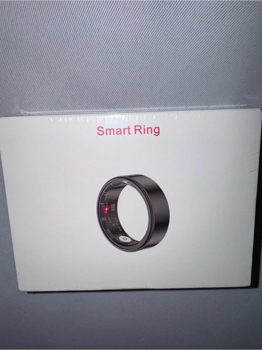 Smart Ring Wearable - Black - Size 9, New in Sealed Box